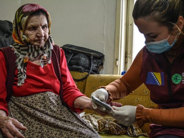 Medizinische Versorgung im Rehabilitationszentrum in Doboj
